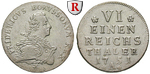 79745 Friedrich II., 1/6 Reichsta...