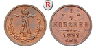 80231 Alexander III., 1/4 Kopeke