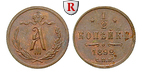 80240 Alexander III., 1/2 Kopeke