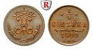 80245 Nikolaus II., 1/4 Kopeke