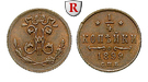 80254 Nikolaus II., 1/4 Kopeke