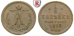 80320 Alexander II., 1/2 Kopeke
