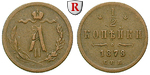 80321 Alexander II., 1/2 Kopeke