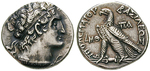 80426 Ptolemaios VIII., Tetradrac...