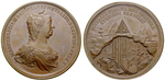 81164 Maria Theresia, Kupfermedai...