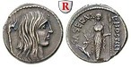 81620 L. Hostilius Saserna, Denar