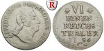 81652 Friedrich II., 1/6 Taler