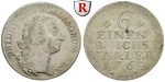 81662 Friedrich II., 1/6 Taler