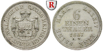 81936 Georg Heinrich, 1/6 Taler