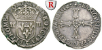 82911 Henri IV., 1/4 Ecu à la cr...