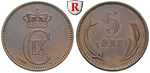 82920 Christian IX., 5 Öre