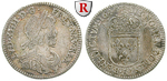 82979 Louis XIV., 1/12 Ecu à la ...