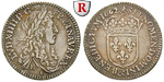 82983 Louis XIV., 1/12 Ecu au bus...