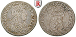 82984 Louis XIV., 1/12 Ecu au bus...