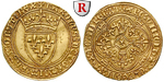 83277 Charles VI., Ecu d´or à l...