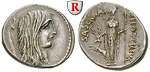 83397 L. Hostilius Saserna, Denar