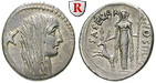 83956 L. Hostilius Saserna, Denar