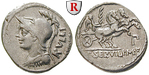 84258 P. Servillus Rullus, Denar