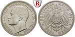84283 Ernst Ludwig, 3 Mark