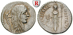 84618 L. Hostilius Saserna, Denar