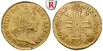 84689 Louis XIV., Louis d´or aux...