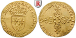 84707 Henri III., Ecu d´or au so...