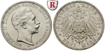 84876 Wilhelm II., 3 Mark