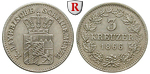 85407 Ludwig II., 3 Kreuzer