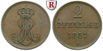 85445 Ernst August, 2 Pfennig