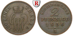 85517 Georg Wilhelm, 2 Pfennig