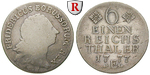 85934 Friedrich II., 1/6 Taler
