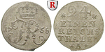 85936 Friedrich II., 1/24 Taler