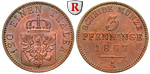 85980 Wilhelm I., 3 Pfennig