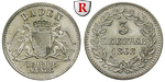 86079 Friedrich I., 3 Kreuzer