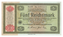 86968 5 Reichsmark