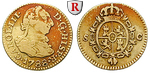 87285 Carlos III., 1/2 Escudo