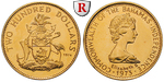 87589 Elizabeth II., 200 Dollars