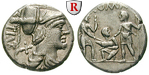88343 Ti. Veturius, Denar