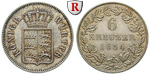 90789 Wilhelm I., 6 Kreuzer