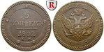 90990 Alexander I., 5 Kopeken