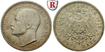 91512 Ernst Ludwig, 3 Mark