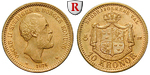 91692 Oskar II., 10 Kronor