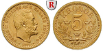 91693 Oskar II., 5 Kronor