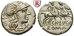 92501 Cn. Lucretius Trio, Denar