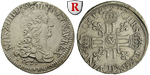92944 Louis XIV., Ecu aux huit L