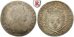 92950 Louis XIV., 1/2 Ecu aux pal...
