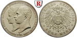 93541 Friedrich Franz IV., 5 Mark