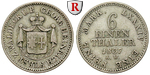 95131 Georg Heinrich, 1/6 Taler