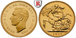 95927 George VI., 2 Pounds