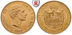 96608 Alfonso XII., 25 Pesetas
